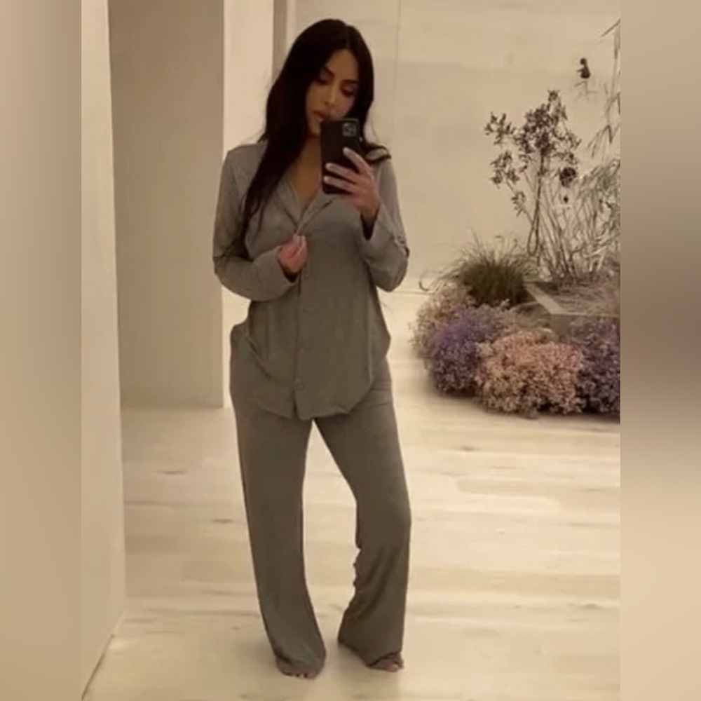 Skims Ribbed PJ set